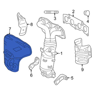 Scion OE - Upper Exhaust Manifold Heat Shield
