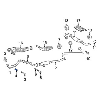 Scion OE - Exhaust Bolt Spring