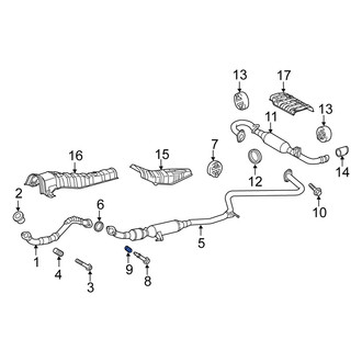 Scion OE - Exhaust Bolt Spring