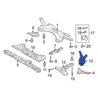 Scion OE - Front Left Steering Knuckle