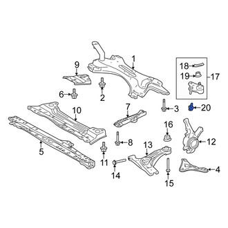 Scion OE - Suspension Ball Joint Bolt