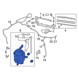 Scion OE - Washer Fluid Reservoir