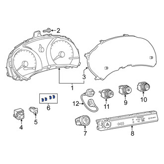 Scion OE - Instrument Panel Cover