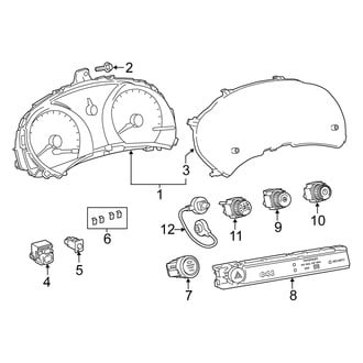 Scion OE - Instrument Panel - Cluster & Switches