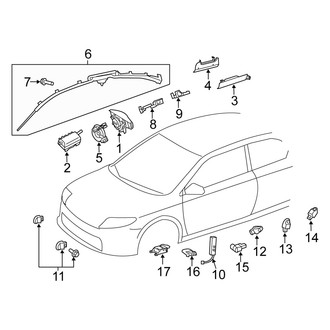 Scion OE - Restraint Systems - Air Bag Components