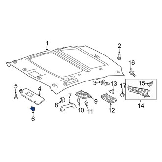 Scion OE - Sun Visor Holder