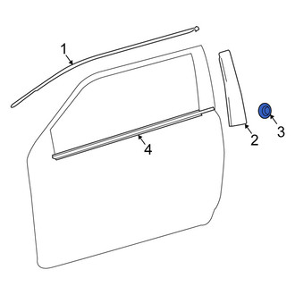 Scion OE - Door Reveal Molding Clip