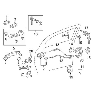 Scion OE - Door - Lock & Hardware