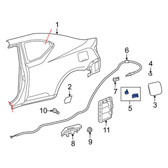 Scion OE - Fuel Door Spring
