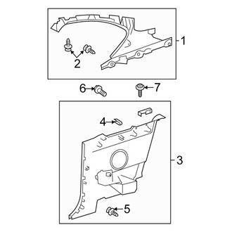Scion OE - Quarter Panel - Interior Trim