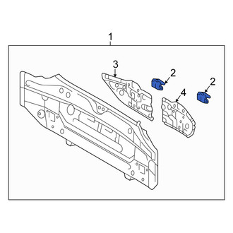 Scion OE - Rear Body Panel Bracket