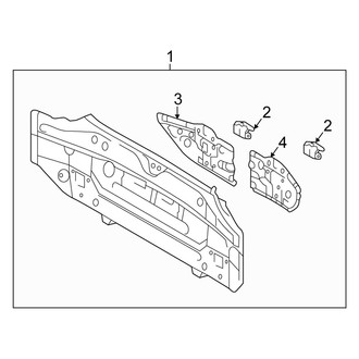 Scion OE - Rear Body & Floor - Rear Body