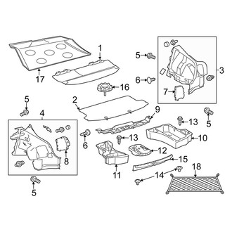 Scion OE - Rear Body & Floor - Interior Trim