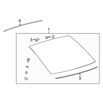 Scion OE - Lift Gate - Glass