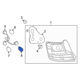 Scion OE - Rear Back Up Light Bulb