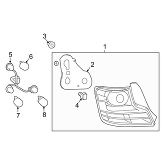 Scion OE - Rear Lamps - Combination Lamps