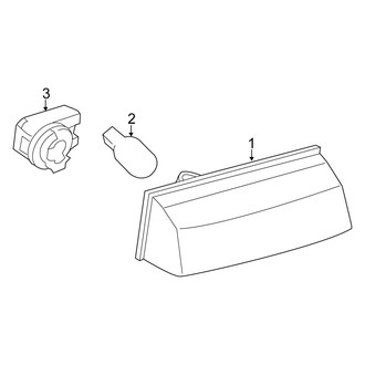 Scion OE - Rear Lamps - License Lamps