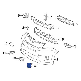 Scion OE - Front Left Jack Plug Cover