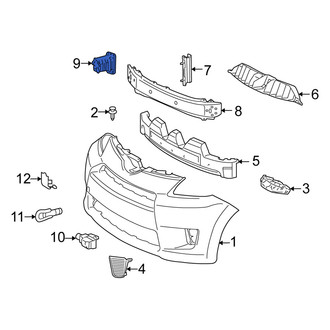 Scion OE - Front Left Frame Rail End