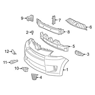 Scion OE - Front Bumper & Grille - Bumper & Components