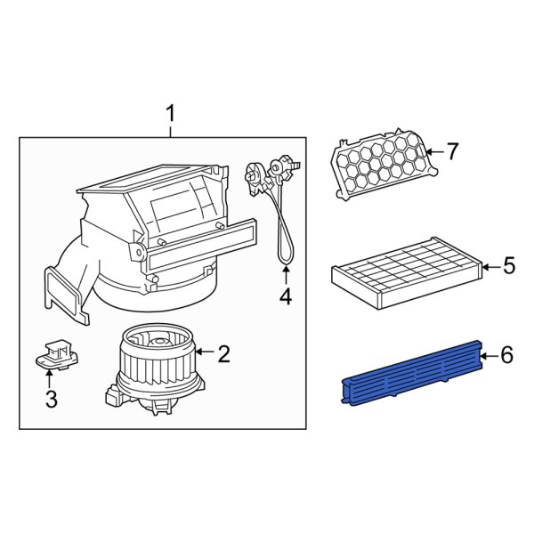 Cabin Air Filter Cover