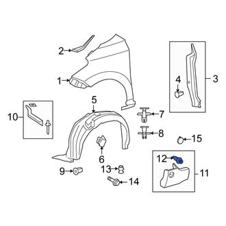 Scion OE - Rocker Panel Molding Clip