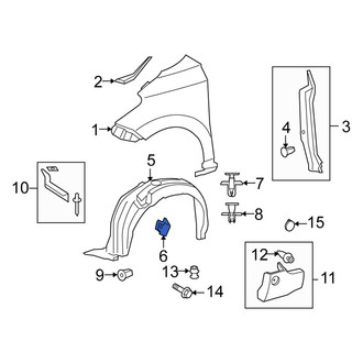 Scion OE - Fender Liner Retainer