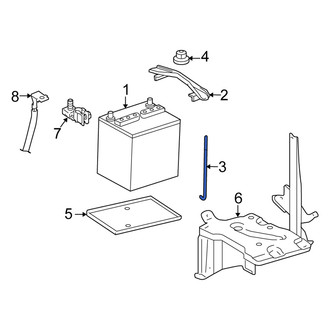 Scion OE - Battery Hold Down Stud