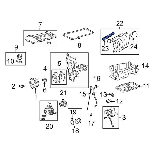 Engine Intake Manifold Gasket