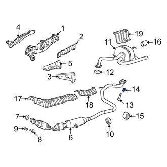 Scion OE - Exhaust Manifold Bolt Spring