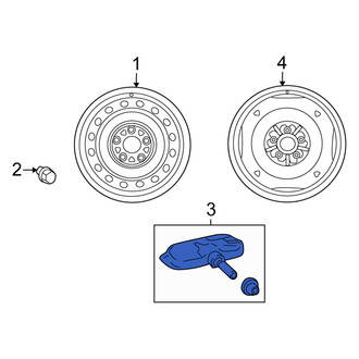 Scion OE - Tire Pressure Monitoring System (TPMS) Sensor
