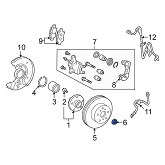 Scion OE - Front Axle Nut