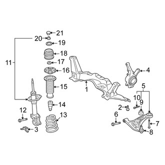 Scion OE - Front Suspension - Suspension Components