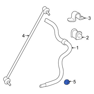 Scion OE - Front Suspension Stabilizer Bar Link Nut