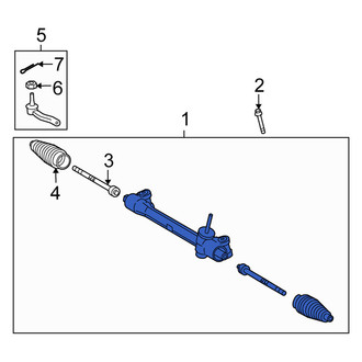 Scion OE - Rack and Pinion Assembly