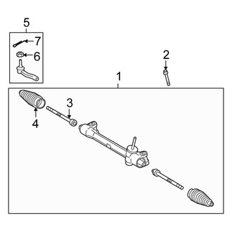 Scion OE - Steering Gear & Linkage