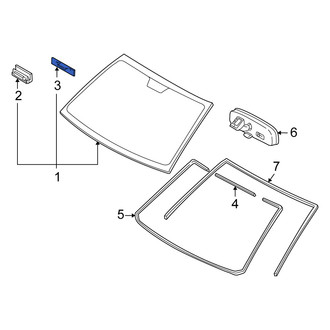 Scion OE - Front Windshield Stopper
