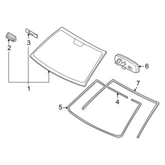 Scion OE - Windshield - Glass