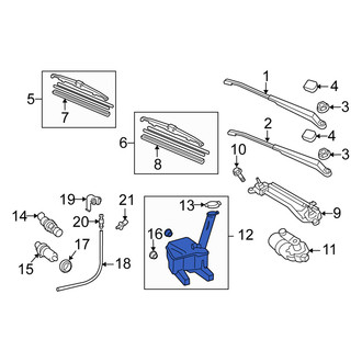 Scion OE - Washer Fluid Reservoir