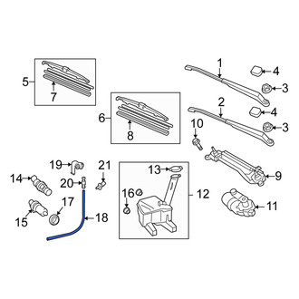 Scion OE - Front Windshield Washer Hose