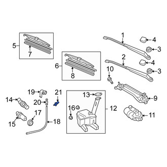 Scion OE - Front Windshield Washer Nozzle