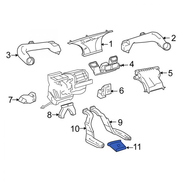 HVAC Duct Adapter