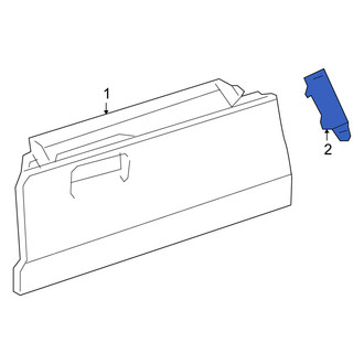 Scion OE - Front Glove Box Door Bumper