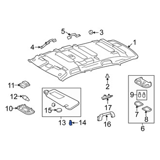 Scion OE - Sun Visor Holder