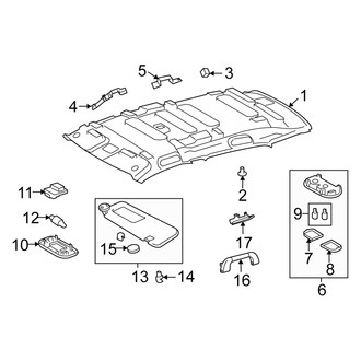 Scion OE - Roof - Interior Trim