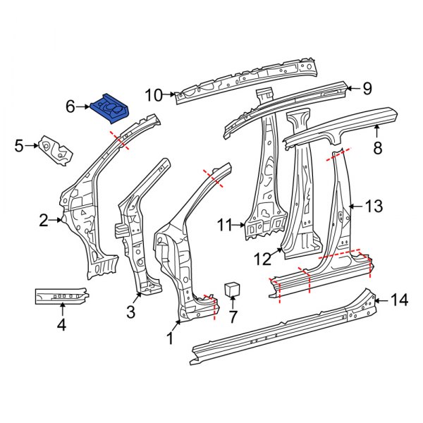 Body A-Pillar Reinforcement