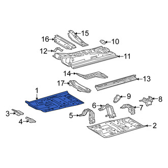 Scion OE - Rear Floor Pan