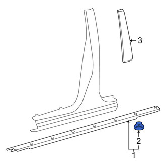 Scion OE - Rocker Panel Molding Clip