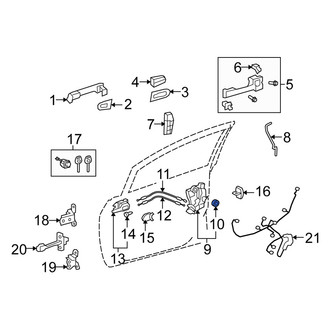 Scion OE - Door Latch Seal