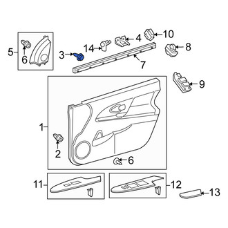 Scion OE - Fender Liner Retainer